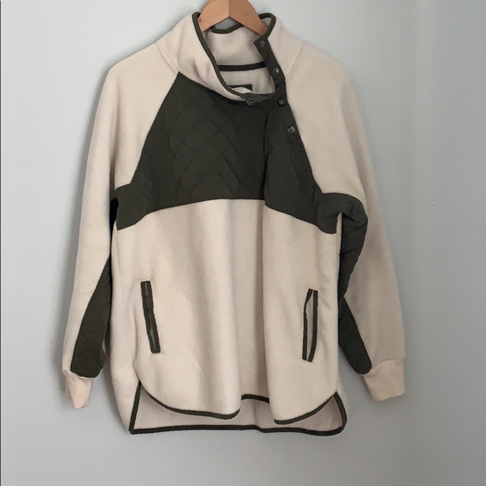 Abercrombie Cross Snap Fleece